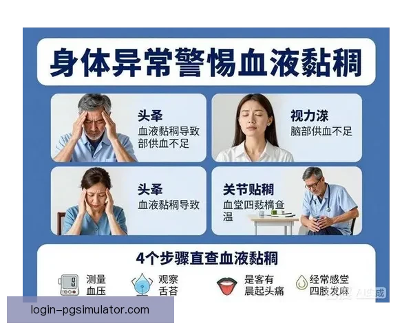 血液黏稠预警身体出现五大异常信号需注意
